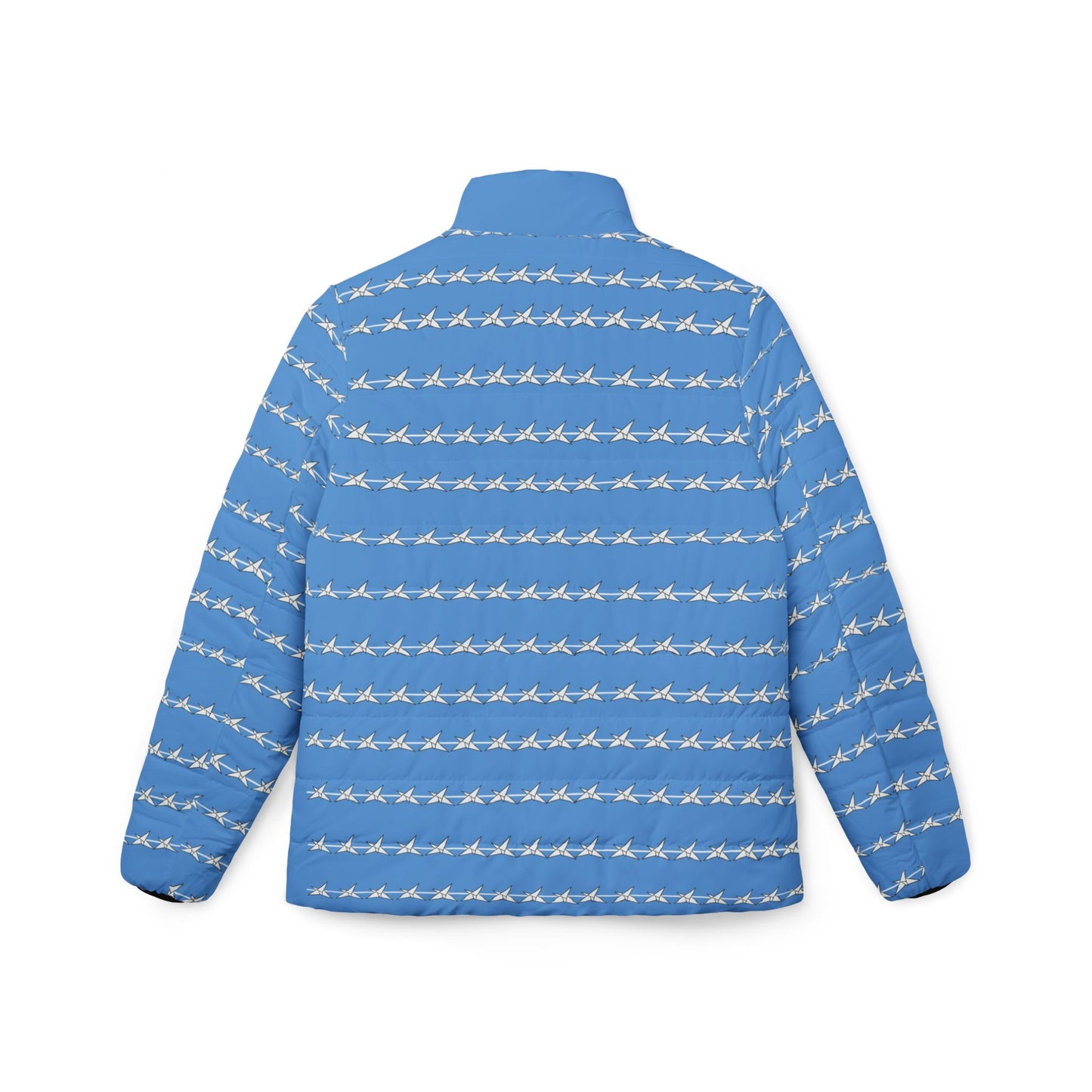Women's Barbwire Origami Puffer (light blue)