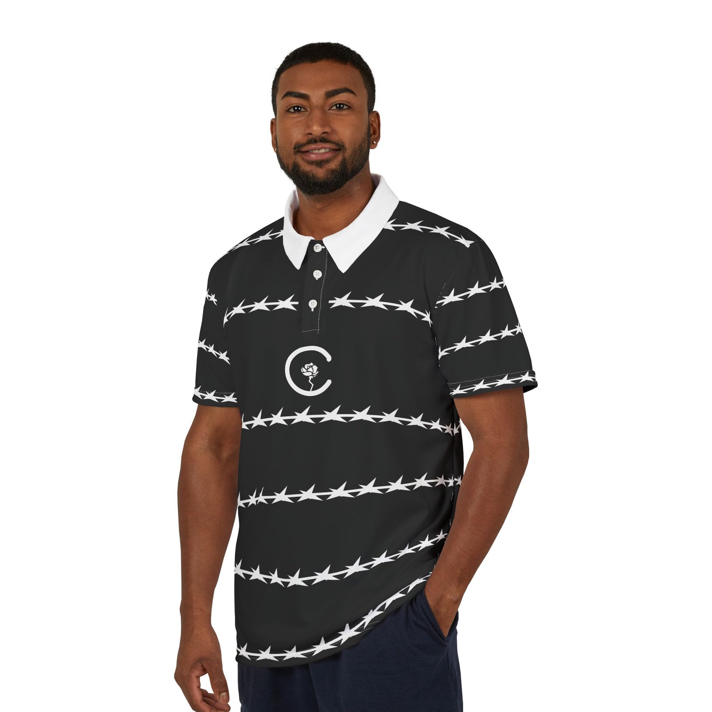 Barbwire Origami Polo