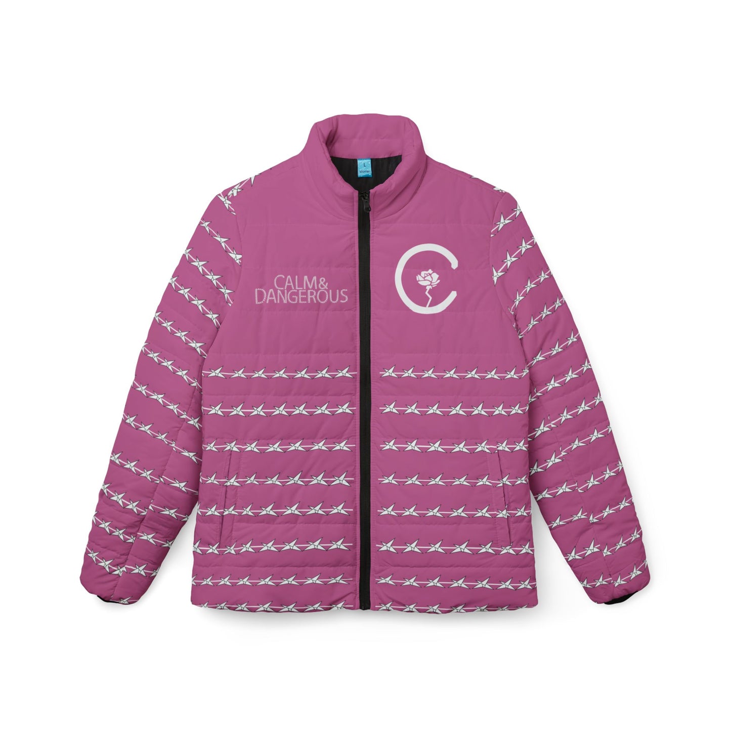 Women's Barbwire Origami Puffer