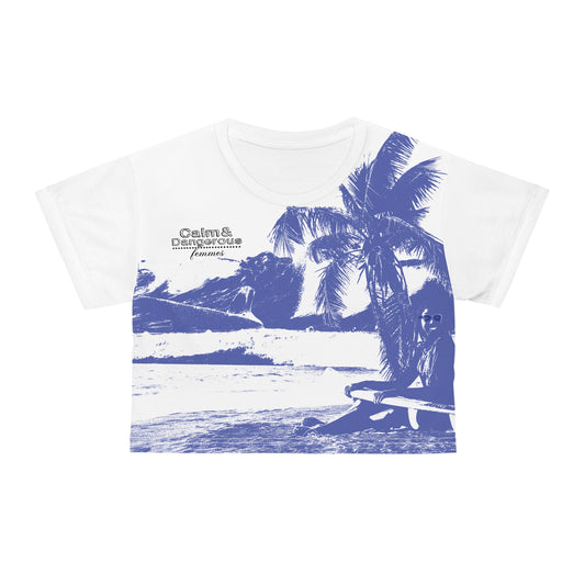 Oceanside Crop Tee
